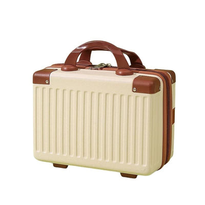 Grand vanity case rigide beige