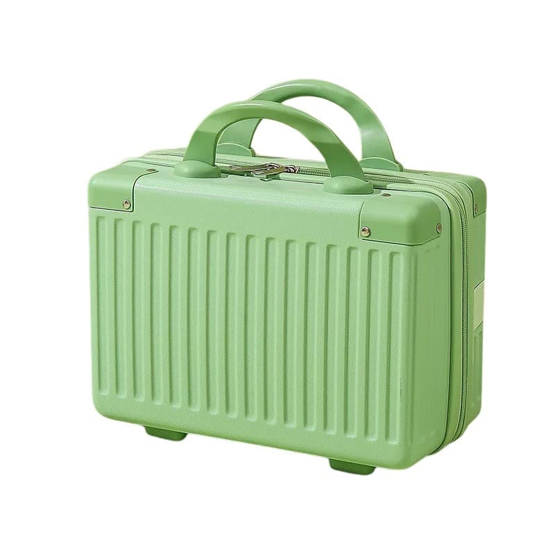 Grand vanity case rigide vert