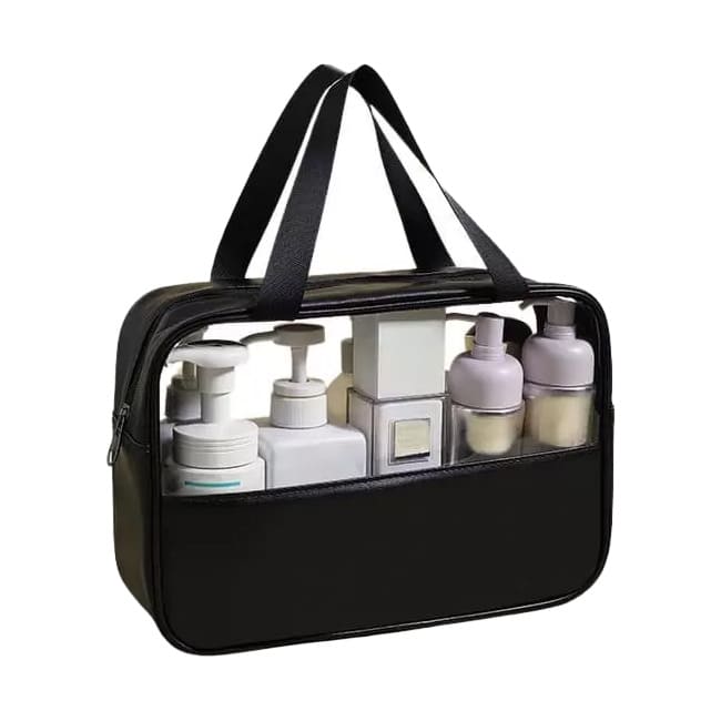 Trousse de toilette avec anse noir - À vos trousses