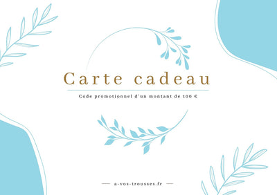 Carte cadeau 100 euros - À vos trousses