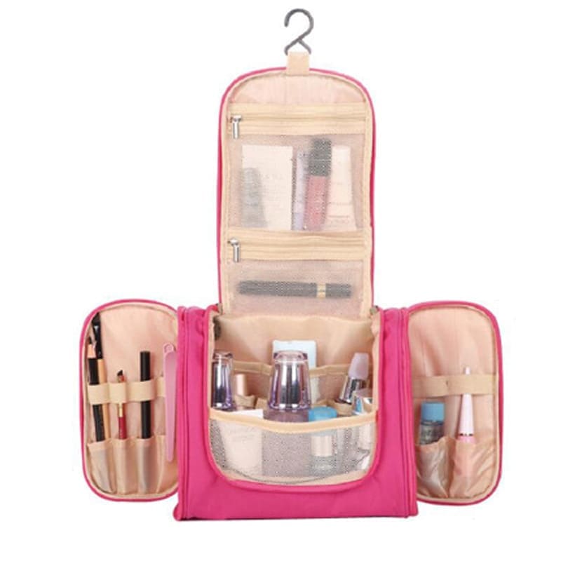 Maxi trousse de toilette rose - À vos trousses