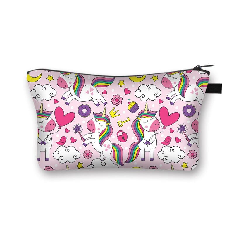 Trousse de toilette fille licorne variante 8 - À vos trousses