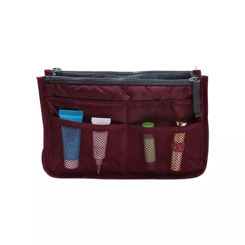 Trousse de toilette sac bordeaux - À vos trousses