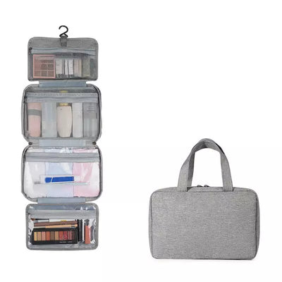 Trousse de toilette xxl gris - À vos trousses